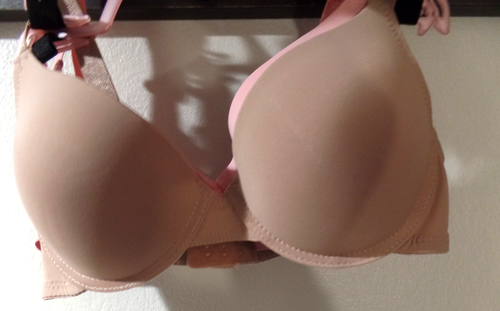 JUICY COUTURE, 3 PACK BRA' SET, NEW, TAN PINK BLACK, SIZE 34B - Picture 7 of 16