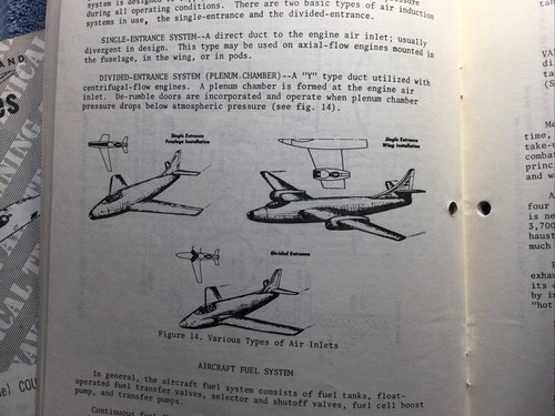 Jet Engine Propulsion Principles 12 J - Course - NAVAL AIR STATION TRAINING 1967 - Picture 11 of 14