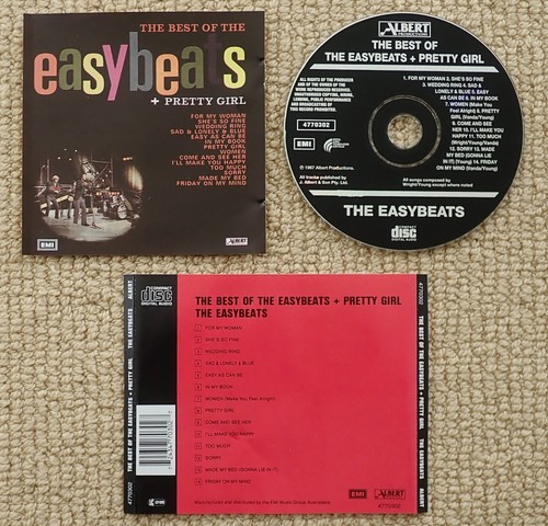 The Easybeats - The Best Of The Easybeats + Pretty Girl CD Albert EMI Reissue - Picture 3 of 10