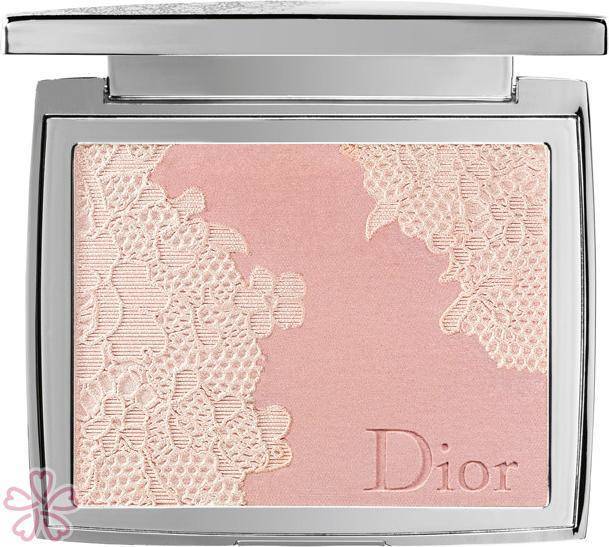 Rare NIB Christian Dior Poudrier Dentelle Lace Effect Face Powder