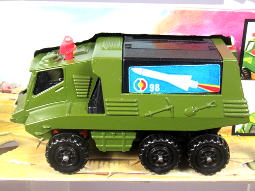 MATCHBOX . BATTLE KINGS No.K-111 MISSILE LAUNCHER.( SECOND VERSION.) VN MIB - Picture 6 of 14