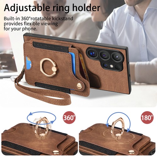 Funda protectora 360 grados a prueba de golpes con correa para Samsung Galaxy A55 5G - Imagen 43 de 81