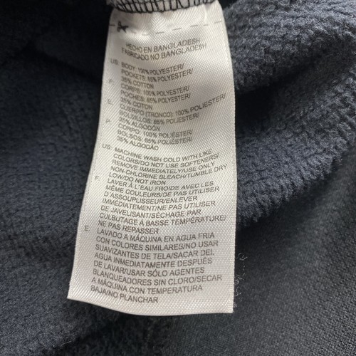 Sudadera deportiva con capucha Reebok Play Dry para hombre talla 2XL con cremallera 3 bolsillos - negra - Imagen 4 de 6