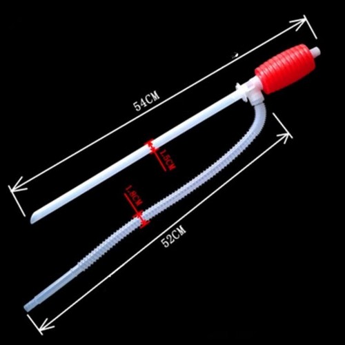 Portable Manual Car Siphon Hose Gas Oil Water Liquid Transfer Hand Pump Sucker - Picture 12 of 14