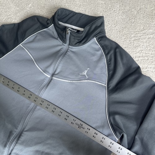 Men’s Nike Air Jordan XL Long Sleeve Full Zip Sweatshirt Track Jacket - Picture 3 of 6