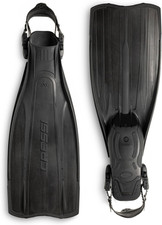 Lightweight Well-Balanced Adult Open Heel Scuba Diving Fins - Pro Light: Made in