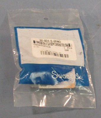 Swagelok SS-QC4-S-4PMK3 Quick Connector 0.3 CV, 1/4 in Tube Fitting