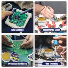 Tack Flux Rosin Solder Paste Flux for Electronic Soldering BGA SMD (65g/2.29Oz) 4