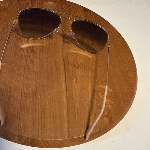 Ray-Ban Pilotenbrille RB3025 58-14 mm goldfarbenes Gestell & blaue Gläser mit Farbverlauf - Bild 4 von 6