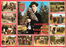 Postcard - Folklore - Berry - Multivues - Coats of Arms - CPM - New Card - Voi