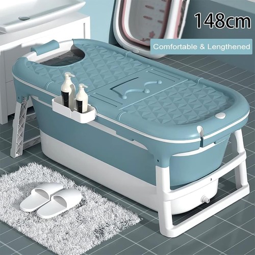 USOR 148cm Foldable Portable Bathtub Outdoor Family Soaking Tub for Adult Spa - Picture 5 of 8
