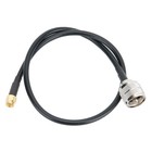 Copper Core Sma Male To Uhf Pl259 Male Adapter Cable With Flexible Uv Protec MPF