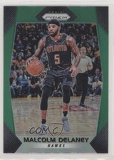 2017-18 Panini Prizm Green Prizm Malcolm Delaney #105