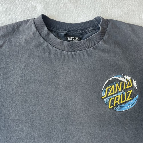 Vintage Santa Cruz Skateboard Shirt Men's NHS Short Sleeve *READ* - Picture 3 of 9