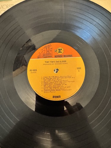 Tiny Tim's 2nd Album: 1969 – US Vinyl, LP, Album, Reprise Records - Picture 12 of 18