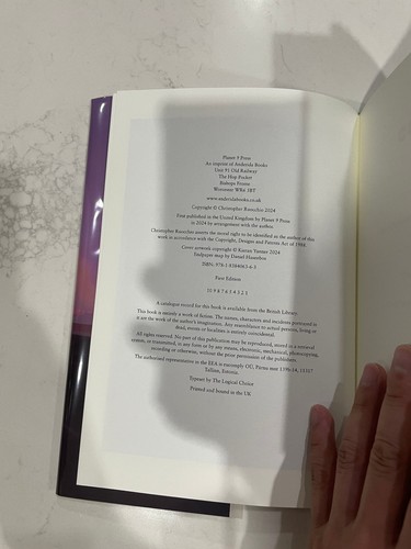 The Murdered Sun signiert Christopher Ruocchio nummeriert Erstausgabe Erstdruckrechte - Bild 4 von 13