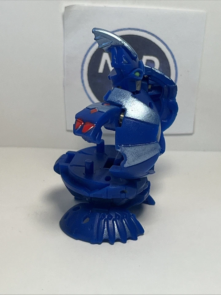 Bakugan Aquos Akwimos 800G Blue Gundalian Invaders (High G Power) Read RARE - Image 4 of 4