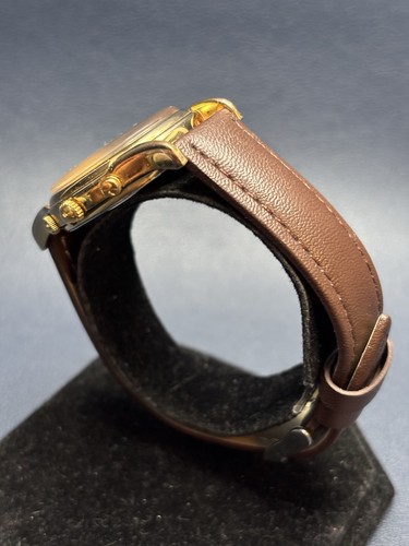 Vintage Fossil Moon Phase Gold Tone Date Quartz Watch - Read Description - Bild 5 von 14