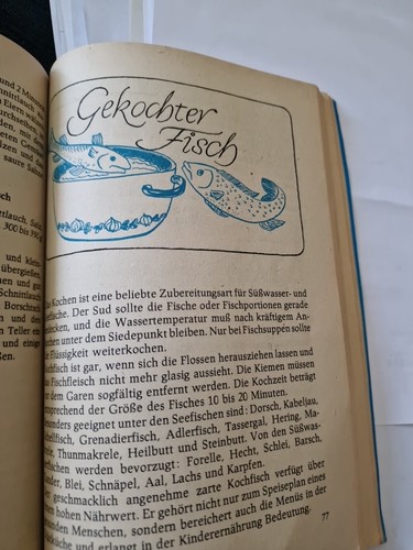 Kochbuch " FISCHREZEPTE " , Verlag für die Frau , 4. Aufl., DDR , Ostalgie-Kult - Bild 6 von 9