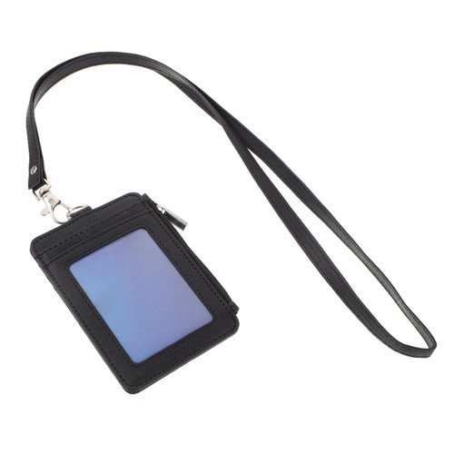 Coin Wallet Card Holder Work Badge Lanyard Id Holders for Badges - Imagen 11 de 12