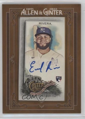 2022 Topps Allen & Ginter Framed Mini Emmanuel Rivera #MA-ER Rookie Auto RC