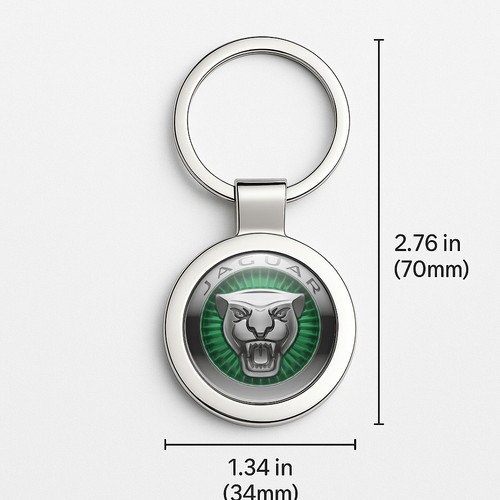 Jaguar Llavero Metal | Llavero Logo Coche | Accesorios Coche - Imagen 6 de 13