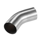  1 Pcs OD 2.5 Inch 45 Degree Mandrel Bend Elbow SS304 Stainless Steel Bend 2.5"