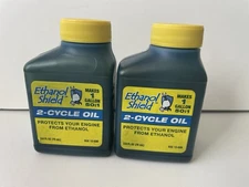 Lot of 2 Ethanol Shield 2 Cycle Oil B3C 12-026  Each bottle 2.6 Fl OZ ( 76ml )