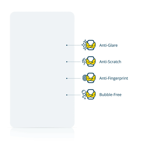 Anti Glare Screen Protector for Microsoft Surface Laptop 5 13.5" Matte - Afbeelding 6 van 8