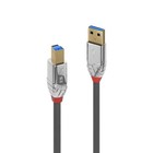 LINDY 36662 2m USB 3.0 Typ A an B Kabel, Cromo Line 2 m Cromo Line