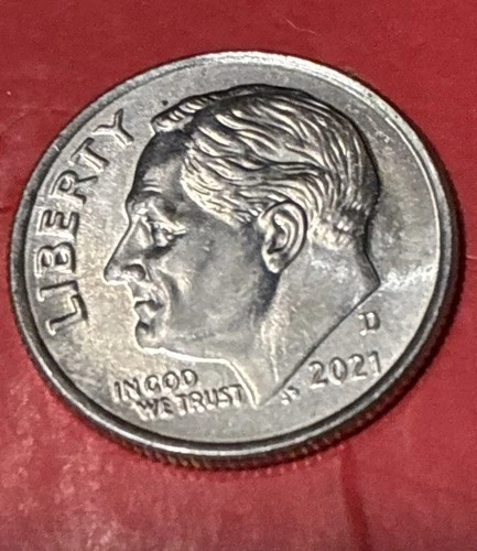 2021 D Roosevelt Dime • BU • US Coin • #250727