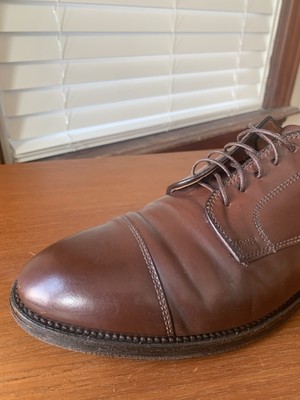 Alden 2160 Color 8 Shell Cordovan Straight Tip Blucher Alden 2160 Color 8 Shell Cordovan Straight Tip Blucher