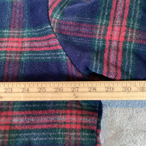 Vintage Old Navy Jacket Mens XL Navy Red Green Plaid Quilt Lined Outdoor Coat - Picture 6 of 7