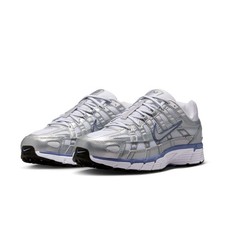 Nike P-6000 Women's Metallic Silver Indigo BV1021-014 Athletic Sneaker Shoes