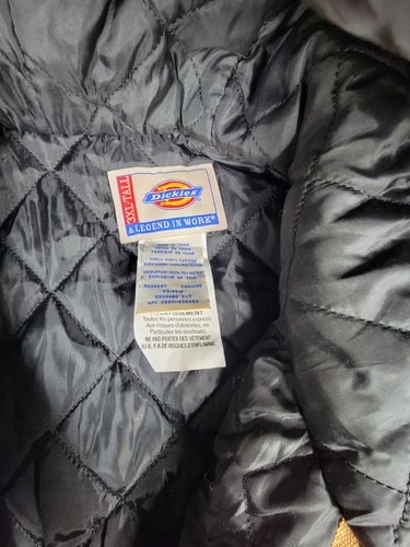Dickies Active Work Canvas Insulated Jacket Size 3XT - Picture 2 of 5