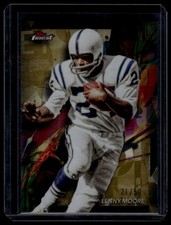2024 Finest #4 Lenny Moore Gold Refractor #/50