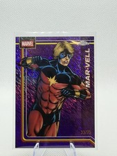 2026 Topps Chrome Marvel #135 Mar-Vell Purple Shimmer Refractor /75