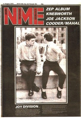 Vintage Photograph - Joy Division NME Press Feature 1979 Music Memorabilia LEER