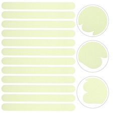 24 Pcs Reflective Anti Stripes Glow In The Dark Non Skid Stairs Tape