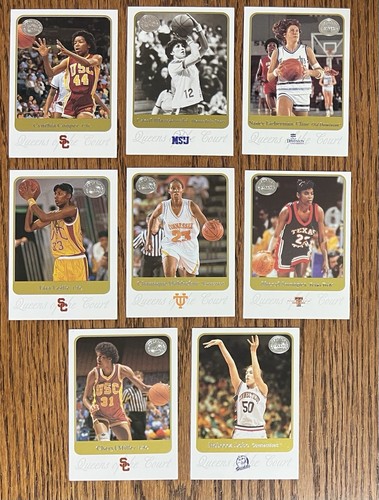 8 Fleer GREATS OF THE GAME - QUEENS OF THE COURT Leslie Swoopes Holdsclaw Cooper