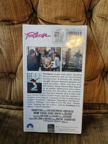 Footloose - VHS Tape - 1997 Starring Kevin Bacon (Original 1984) NEW SEALED - Picture 2 of 3