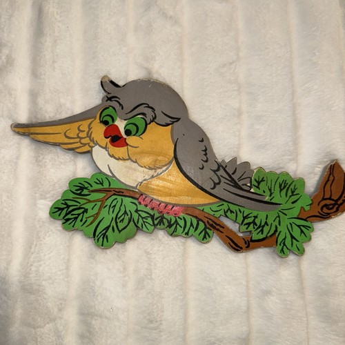 Vintage Bambi Disney Wandbehang 4 tlg Set Deko Kinderzimmer Kinderzimmer Klopfer 50er Jahre - Bild 5 von 16