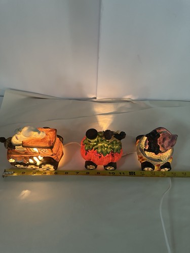 Light Up Ceramic Halloween Train - Imagen 6 de 14