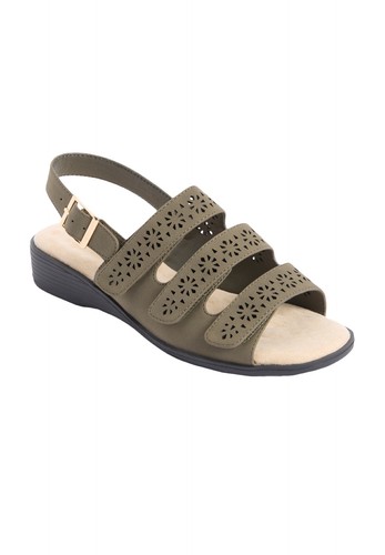 Comfortview Women's The Sutton Sandal (Wide Widths Available) - Picture 1 of 25