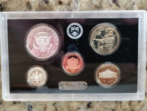 2014-S United States Mint 14-Coin 90% Silver Proof Set OGP & COA - Picture 3 of 7