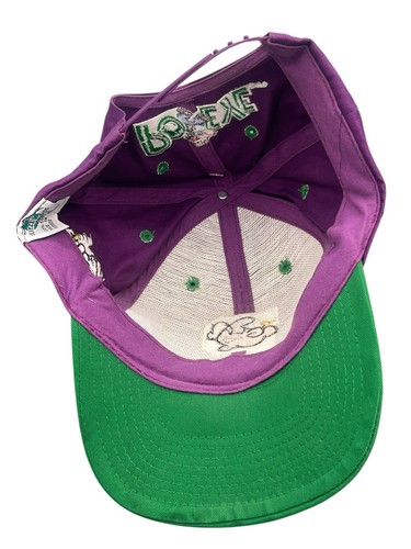 Gorra Snapback "Popeye" de 1990 verde/púrpura - Imagen 7 de 8