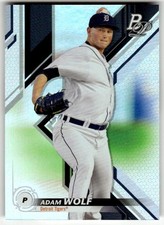 2019 Bowman Platinum #TOP-51 Adam Wolf Top Prospects Detroit Tigers Baseball