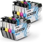 8 x kompatybilne atramenty Brother LC422XL MFC-J5340DW MFC-J5345DW MFC-J5740DW MFC-J654