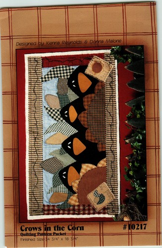 Crows in the Corn Wall Quilt Pattern Country Fields - Picture 2 of 2