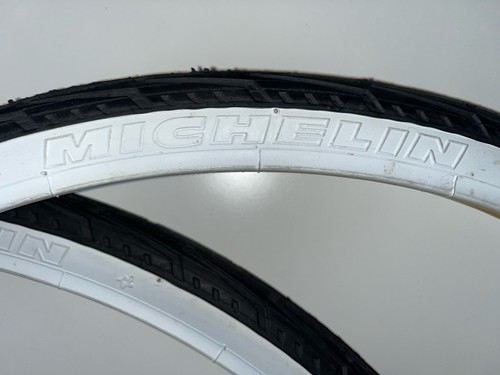 Michelin City J Junior Tyre 24 x 1 3/4 32-540 White Wall Cycle Bike Tyre X2 New - Picture 7 of 11